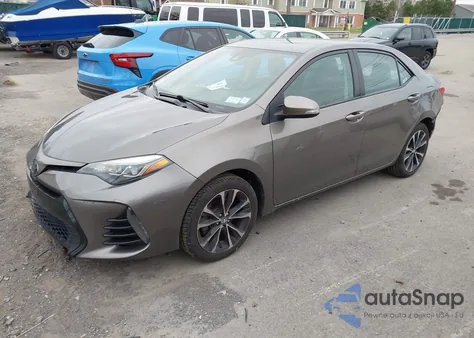 2017 Toyota Corolla L из США, поврежденный, VIN 2T1BURHEXHC864735